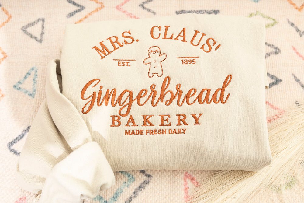 Mrs.Claus Gingerbread Sweatshirt